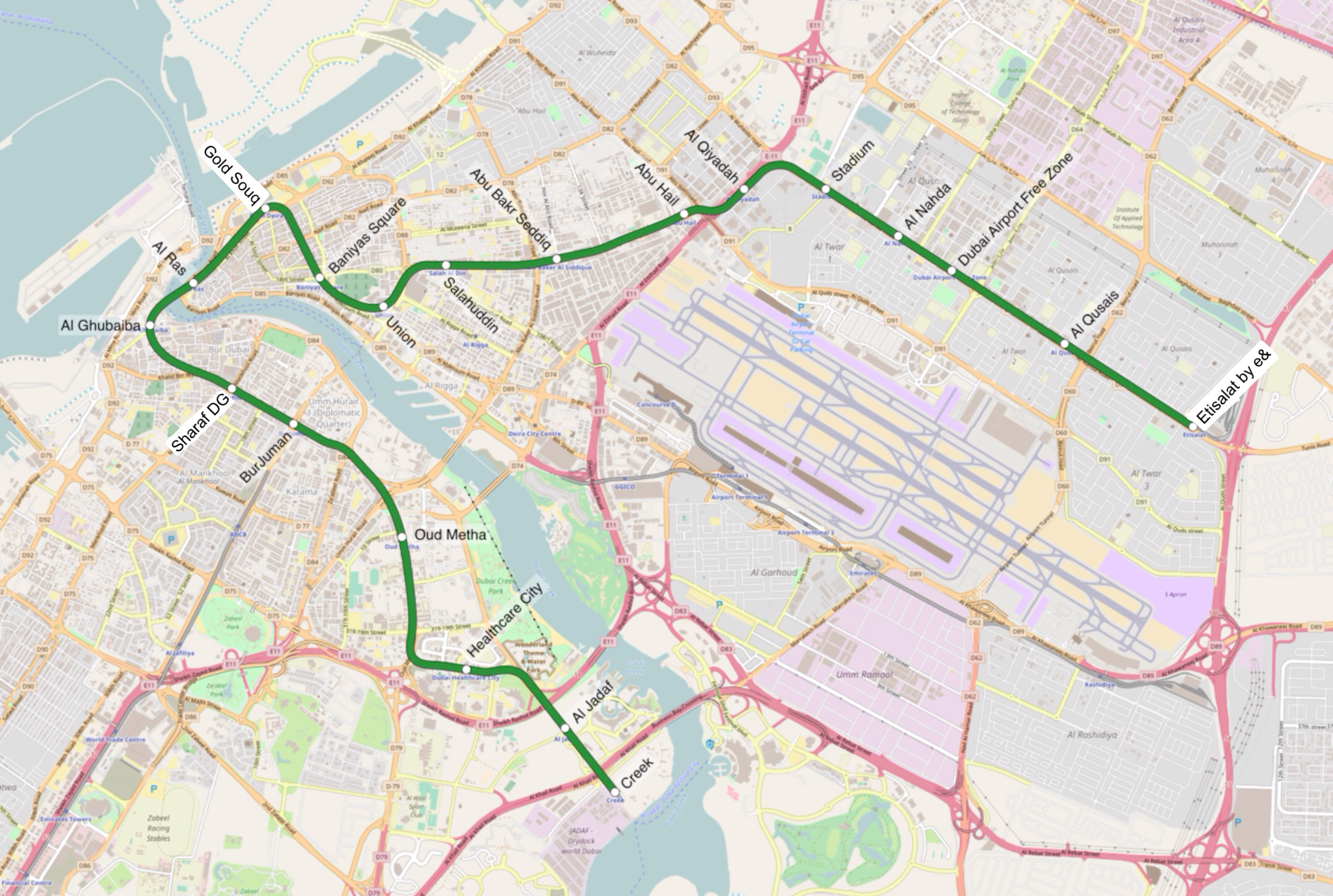 Abra Ride on Dubai Creek